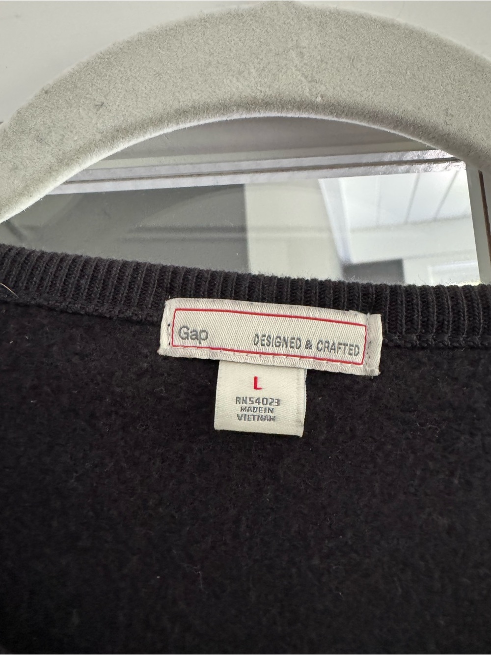 GAP Black Asymmetrical Zip Bomber Jacket - Picture 3 of 6